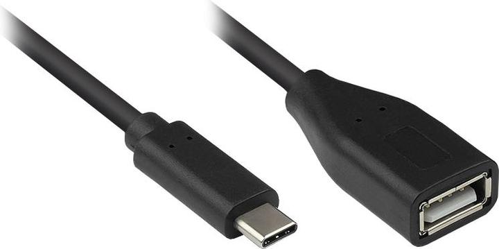 Produktbild Good Connections Alcasa 2511-OTG2. Kabellänge: 0,1 m, Anschluss 1: USB C, Anschluss 2: USB A, USB-Version: USB 2.0... (0.10 m, USB 2.0)