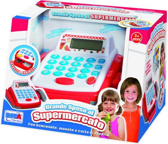 Immagine prodotto Rs Toys Grande Spesa al Supermercato - Registratore di Cassa a Batteria