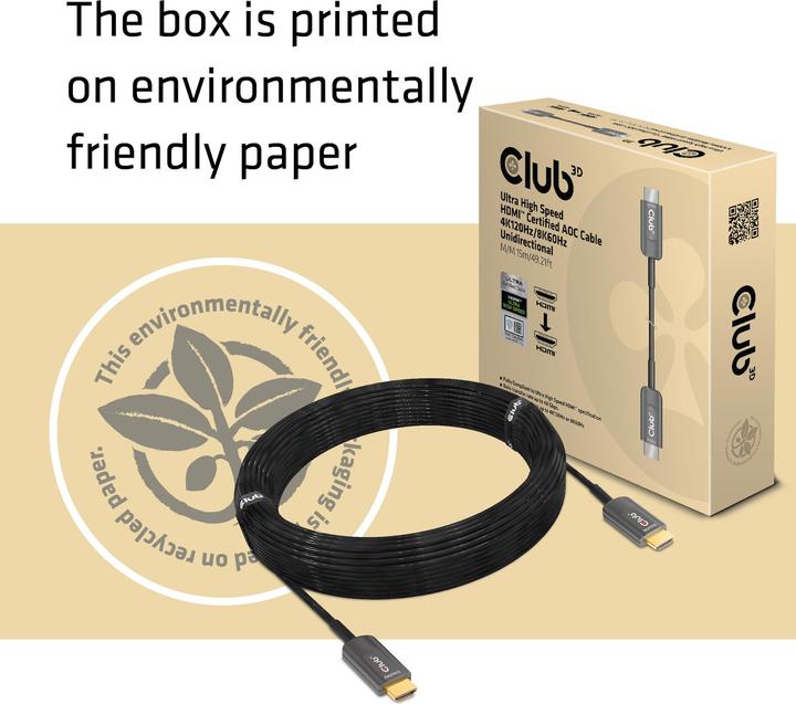 Immagine prodotto Club 3D HDMI (Typ A) — HDMI (Typ A) (15 m, HDMI)