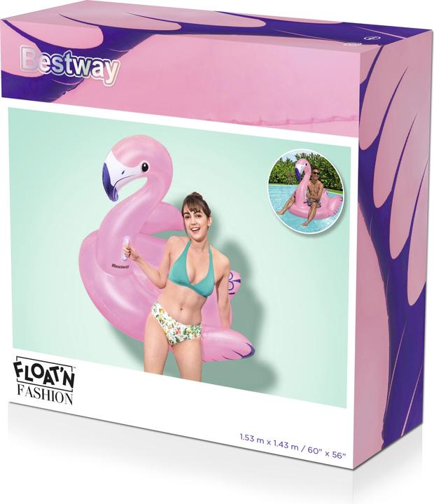 Actual product image Bestway Luxury Flamingo 153x143cm