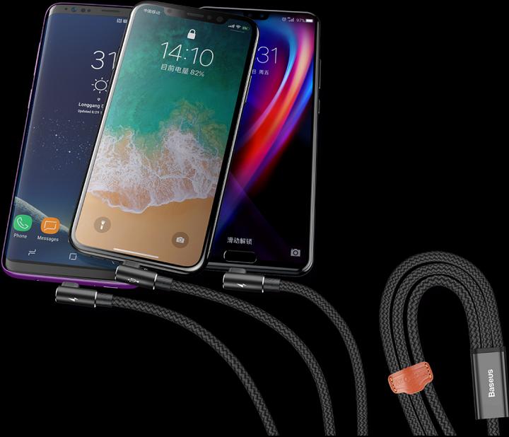 Immagine prodotto Baseus MVP 3-in-1 Gioco mobile via cavo (1.20 m, USB 2.0)