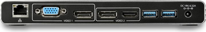 Produktbild StarTech Thunderbolt 3 Dock (Thunderbolt, 2 Ports)