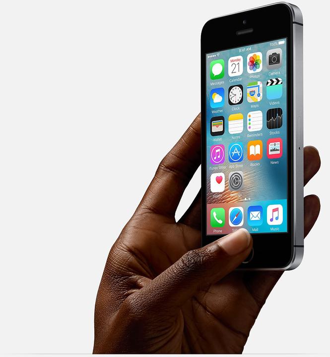 Produktbild Apple iPhone SE (32 GB, Space Grey, 4", Single SIM, 12 Mpx, 4G)