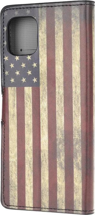 Actual product image Cover-Discount Galaxy Note 10 Lite - Leather Case US Flag (Samsung Galaxy Note 10 Lite)