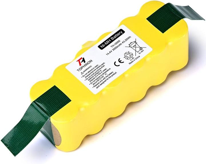 Immagine prodotto HT TopHinon Batteria di ricambio per Roomba, 14.4V, 3000mAh