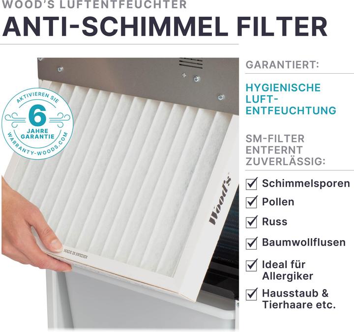 Produktbild Wood's SW-59FM (230 m², 41 l/24h)