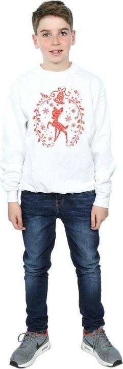 Actual product image Disney Boys Bambi Christmas Wreath Sweatshirt (152, 158)