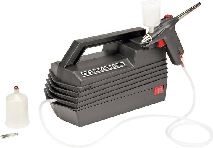 Produktbild Tamiya Spray-Work Airbrush mit Kompressor 7 2V