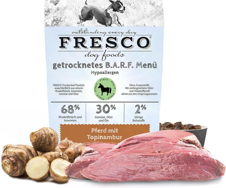 Immagine prodotto Fresco Barba secca Menu ipoallergenico Cavallo con carciofo di Gerusalemme (Adulto, 1 pz., 1000 g)