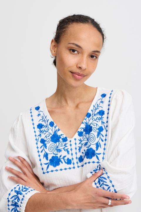 Actual product image B.young BYICOLET VNECK BLOUSE 20815833 (34)