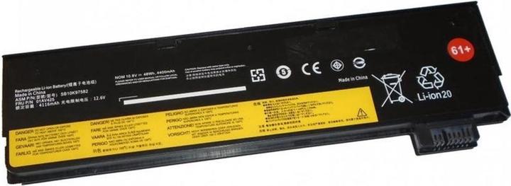 Actual product image Vistaport Battery for Lenovo Thinkpad T4*0/T5*0/P51S/A475 (6 Cells, 4400 mAh)