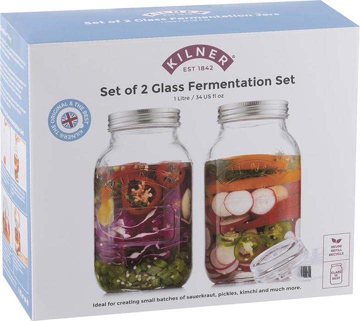 Actual product image Kilner Fermentation Glasses (2 pcs., 1 l)