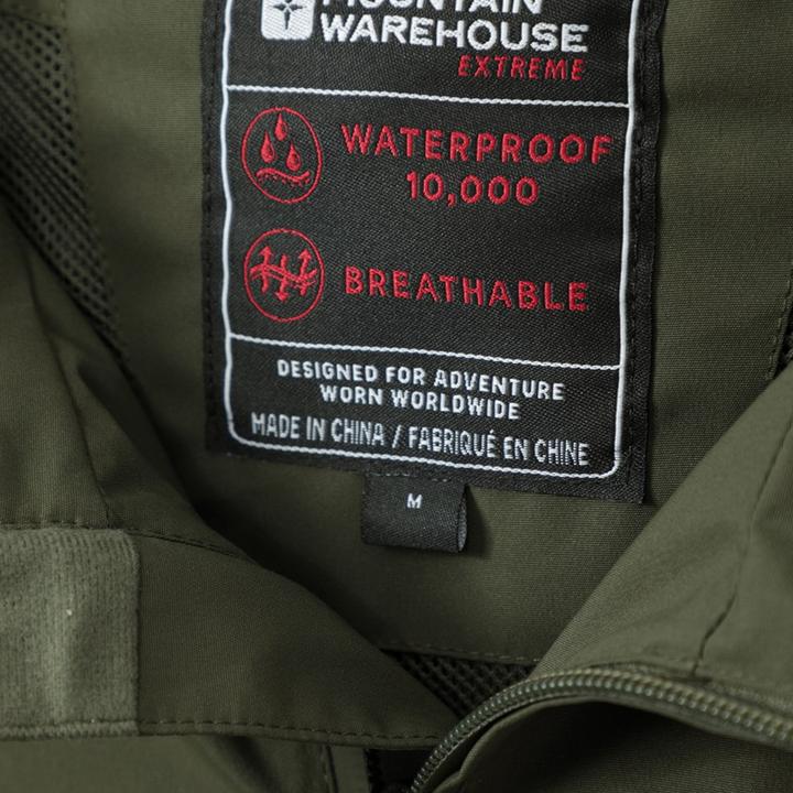 Immagine prodotto Mountain Warehouse Brisk Extreme Giacca Impermeabile Uomo (S)