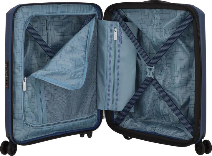 Immagine prodotto American Tourister Valigia da viaggio Aerostep 36 L, blu navy (36 l, Bagaglio a mano (fino a 50 litri))