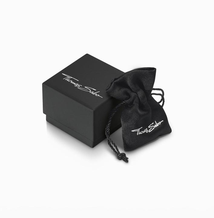 Image du produit Thomas Sabo Boucles d'oreilles Classic Pavé Noir (Argent)