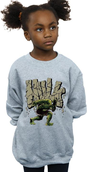 Image du produit - Sweat HULK ROCK - Fille (140, 146)