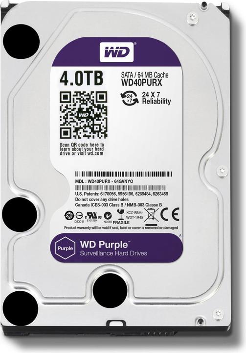 Image du produit WD Pourpre (18 To, 3.5", CMR)