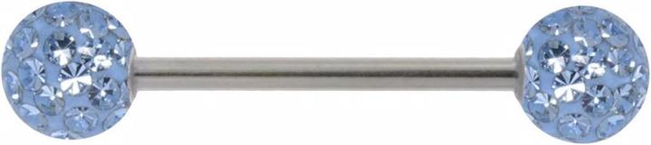 Produktbild Bijouteria Zungenpiercing (Kristall, Epoxiharz, Chirurgenstahl 316L)