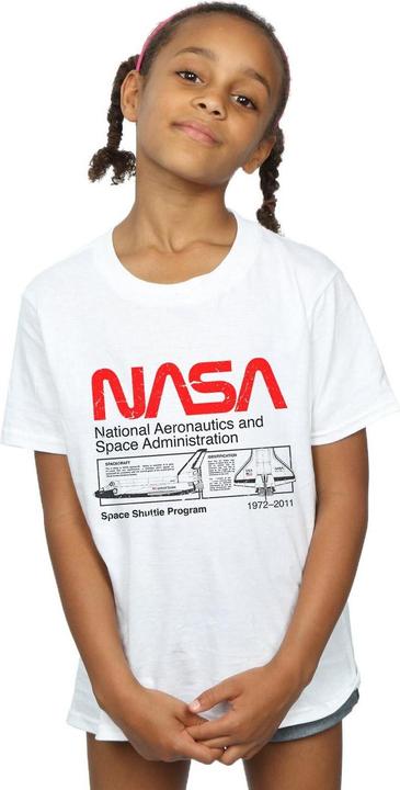 Immagine prodotto Nasa Classic Space Shuttle Maglietta Ragazze (116)