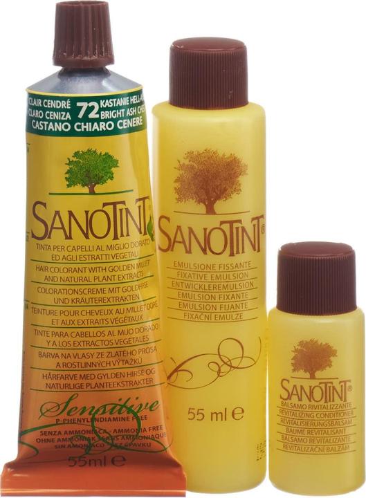 Produktbild Sanotint Sensitive (72 kastanie hell-aschfarbe)