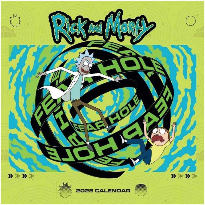 Image du produit Rick And Morty Calendrier mural carré 2025 (30 x 30 cm, Allemand)