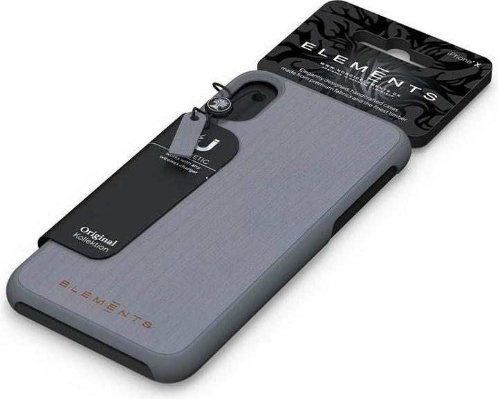 Produktbild Nordic Elements Original Gefion - Iphone Xr Case with Real Maple Wood (Medium Gray) (Apple iPhone XR)
