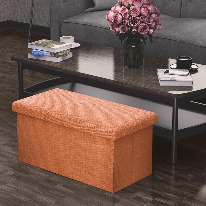 Actual product image Intirilife Bench MANDARINES ORANGE (38.78 cm)