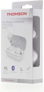 Produktbild Thomson WEAR7701W Bluetooth®-Kopfhörer, In-Ear, True Wireless, Mikrofon, Weiss (4 h, Kabellos)
