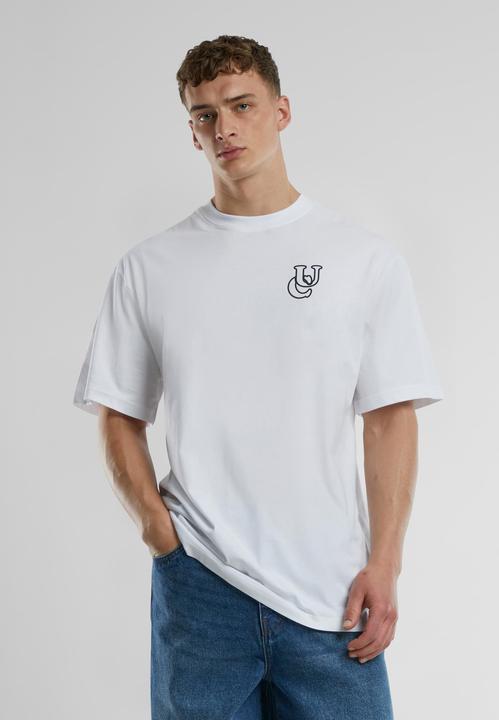 Actual product image Urban Classics UC Shiny Logo Tall Tee - 171109 (L)