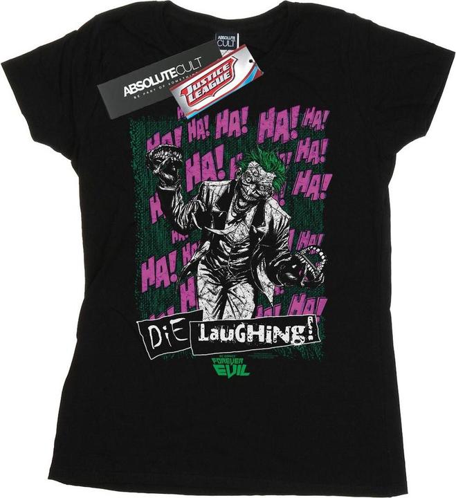 Produktbild Justice League Joker Die Laughing TShirt (XXL)