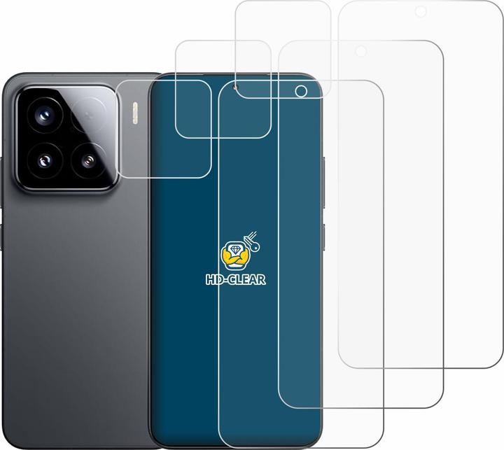 Produktbild BROTECT Schutzfolie Displayschutz Displayschutzfolie Folie Klar Transparent (6 Stück, Xiaomi 15)