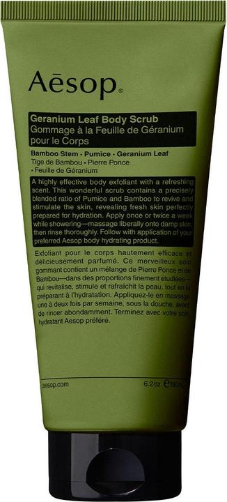 Actual product image Aesop Geranium Leaf Body Scrub (180 ml)