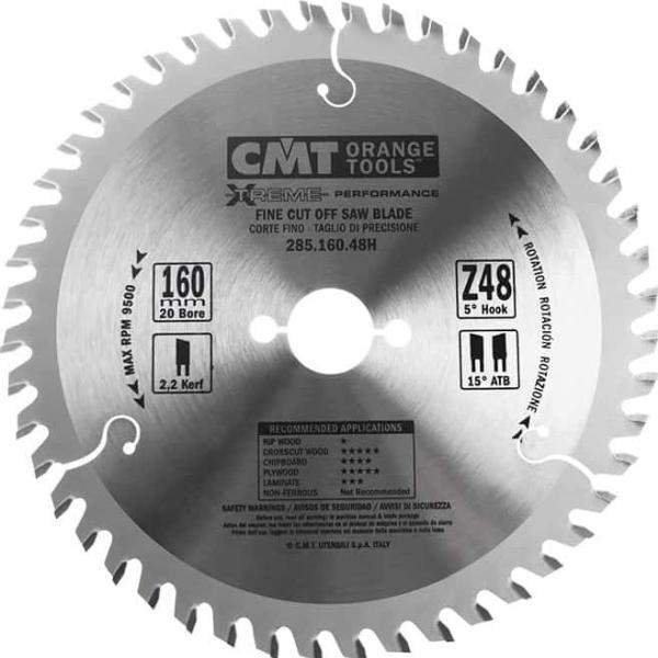 Produktbild CMT saw HM D = 160 F = 20 Z = 48 K = 2.2/1.6 (285.160.48H)