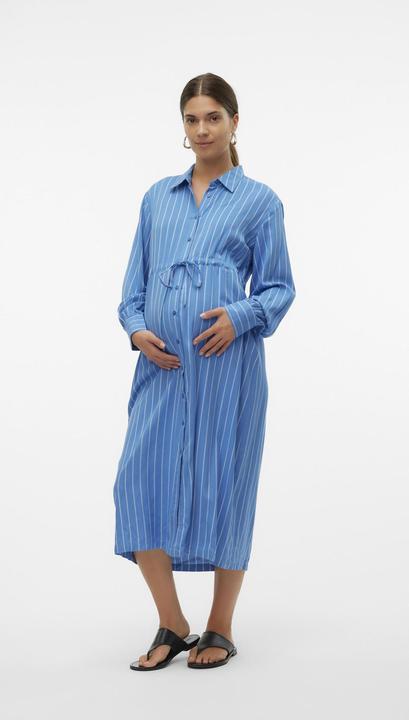 Actual product image Mamalicious MLIMAN Umstandskleid Hemdblusenkleid (L)
