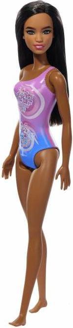 Produktbild Barbie Mattel Κούκλα Beach Blue-Purple Swimsuit για 3+ ετών HPV20