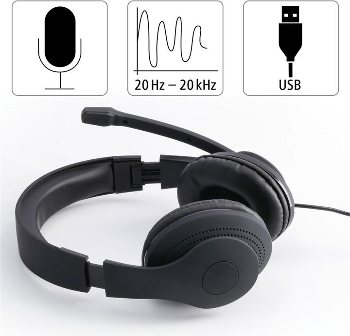 Produktbild Hama HS-USB300 (Kabelgebunden, USB-A)