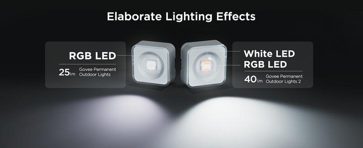 Produktbild Govee Permanent Outdoor Lights 2 - 30M (480 lm, IP67)
