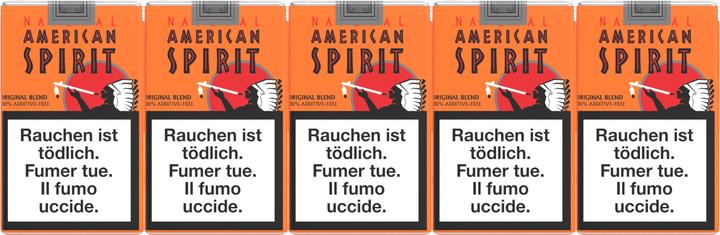 Immagine prodotto Natural American Spirit Arancione morbido (10 pz.)