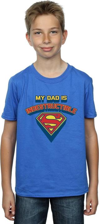 Immagine prodotto Superman My Dad Is Indestructible Maglietta Ragazzi (116)