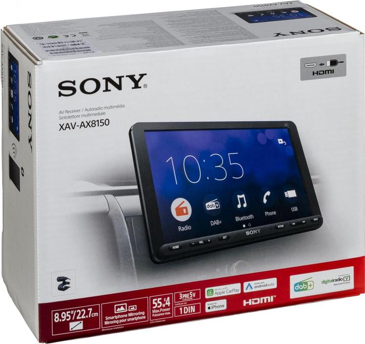 Image du produit Sony XAV-AX8150 (Voiture Android, Apple Carplay)