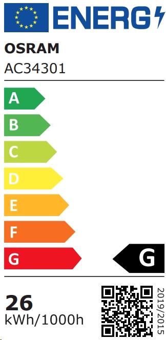Energie-Label Osram Dulux (2G10, 24 W, 1700 lm, 1 x, A)