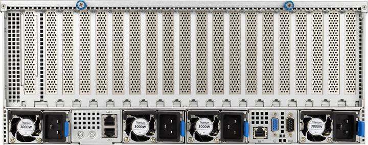 Actual product image ASUS Server BAB ESC8000A-E12-SKU2/10G/3kW(2+2)/2 PCIe/2 NVMe