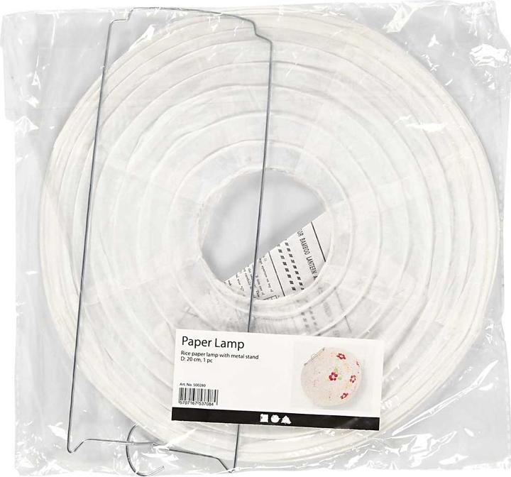 Produktbild ScrapCooking Creativ Company Papierlampion/Papierlampe (1 x 19.5 x 19.5 cm, 1 x)