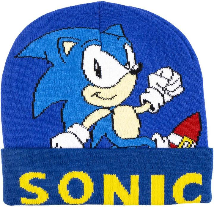 Disney Strickmütze Sonic Blue (One Size)