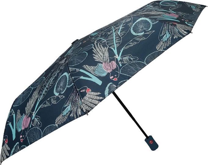 CreaDiva Tropicale Faltbarer Regenschirm, Automatik