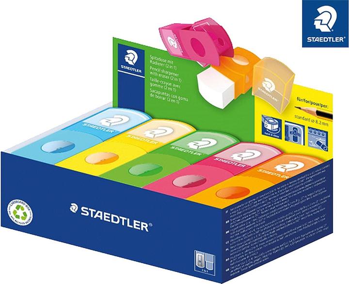 Actual product image Staedtler Eraser and sharpener combination