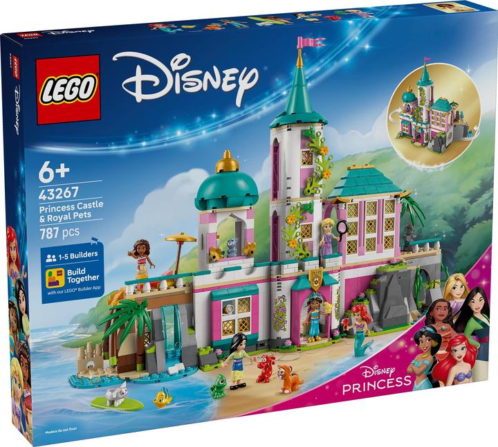 Actual product image LEGO Prinzessinnenschloss mit Haustieren (43267, LEGO Disney)