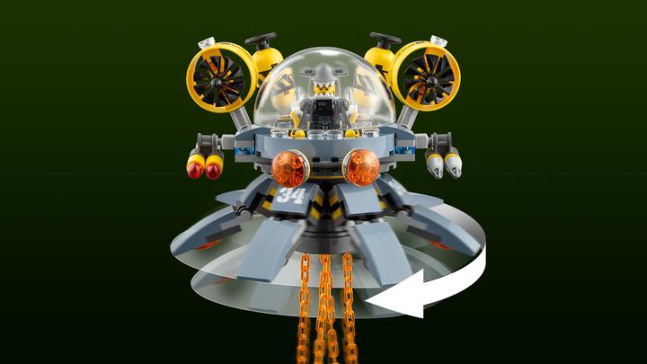 Image du produit LEGO The Ninjago Movie Turbo - Méduse (70610, LEGO Ninjago)