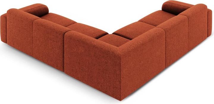 Actual product image Micadoni Symmetrical Corner Sofa, "Molino", 5 Seats, 252x252x75 Made in Europe (Corner sofa)