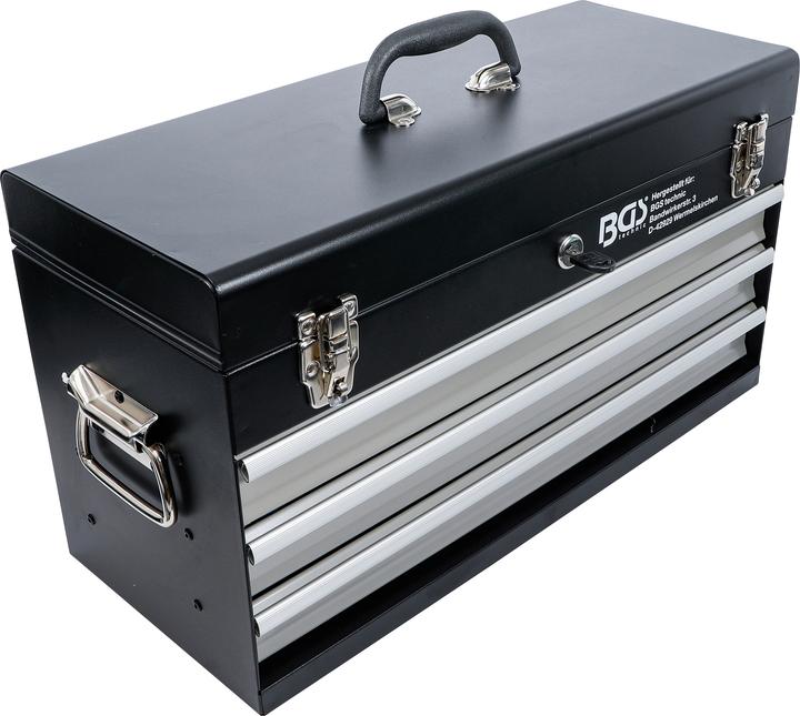 Actual product image BGS Metal workshop Tool Case 3 Drawers with 143 Tools (1 pieces)